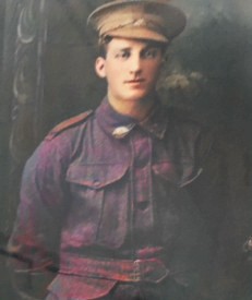 Percival Victor Leopold Short posed in uniform